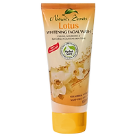 Gel Rửa Mặt Hoa Sen Dạng Tuýp- Lotus Whitening Facial Wash Tube 100ml