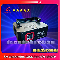 Đèn laser RGB 500 quét tia 7 màu dành cho phòng bay sân khấu karaoke.