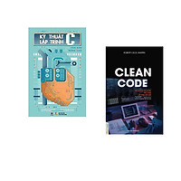 Combo sách Lập Trình Hay: Clean Code +Giáo Trình Kỹ Thuật Lập Trình C Căn Bản Và Nâng Cao  ( Tặng Kèm Bookmark Happy LIfe)