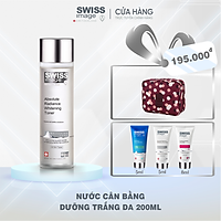 Nước Cân Bằng Dưỡng Trắng Swiss Image Absolute Radiance Whitening Toner 200ml