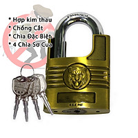 Ổ Khóa Thép Không Gỉ Chống Cắt Chống Trộm KhoNCC-Zetop-6084 - Cho Gia Đình - Phòng Trọ An Toàn Hơn - Hàng Chính Hãng