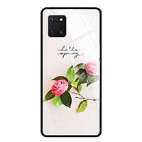 Ốp Lưng Kính Cường Lực Cho Điện Thoại SAMSUNG GALAXY NOTE 10 LITE - 0209 SPRING01 - Hàng Chính Hãng