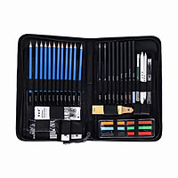 Bộ 48 Dụng Cụ Vẽ Phác Thảo Chuyên Nghiệp H&B Kèm Túi Đựng