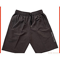 Quần Short Nam Chất Lụa Hàn Màu Tiêu Cao Cấp, 3 Túi Kéo Khóa Chun Quần Bản Rộng Mã 019