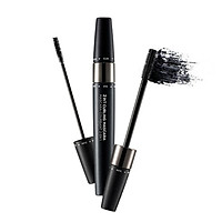 Mascara The Face Shop 2 IN 1 Curling Mascara 01 Black tặng mặt nạ giấy nén Miniso