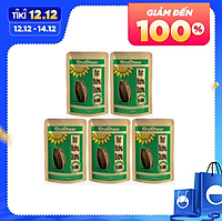 Hạt hướng dương Chacheer vị Dừa-130g/gói ( Lốc 5 gói )