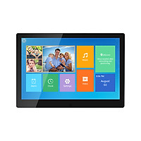 Khung ảnh kỹ thuật số 10.1 inch màn hình cảm ứng hỗ trơ APP truyền ảnh bộ nhớ 16GB màu đen
