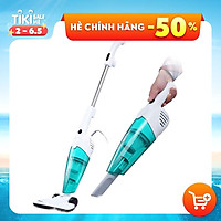 Máy hút bụi cầm tay mini Deerma DX118C dung tích bình chứa bụi 1.2L - Hàng chính hãng