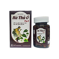 Thực phẩm bảo vệ sức khỏe: HÀ THỦ Ô TW3 LỌ 60 VIÊN - Ngăn ngừa bạc tóc, kích thích mọc tóc, giảm rụng tóc và chăm sóc sức khỏe tóc