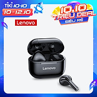 Lenovo LP40 TWS Headphone True Wireless BT Earbuds Semi-in-ear Sports Earbuds with 13mm Moving Coil Long Endurance Time