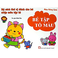 Bé Tập Tô Màu- Vàng Cam