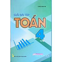 Giải bài tập Toán 4 - Tập 1