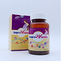Viên bổ bà bầu ImproWoman - Bổ sung canxi, sắt, DHA, EPA, Magie, Kẽm cùng các vitamin và khoáng chất giúp bồi bổ cho cả mẹ và thai nhi. Lọ 90 viên. SP đạt chuẩn GMP – WHO.