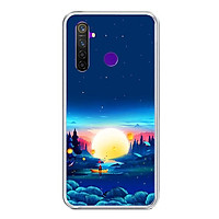Ốp lưng điện thoại Realme 5 Pro - Silicon dẻo - 0449 MOON10 - Hàng Chính Hãng