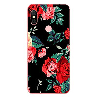 Ốp Lưng Dẻo Cho Điện Thoại Xiaomi Redmi Note 6 Pro - Rose 01