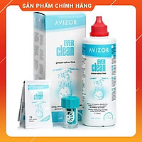 Dung dịch sát trùng kính áp tròng Avizor Ever clean 225ml (30viên)