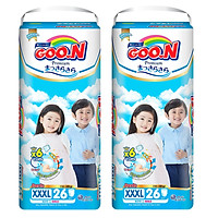 2 Gói Tã Quần Goo.n Premium Gói Cực Đại XXXL26 (26 Miếng)