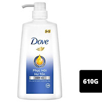 Dầu xả DOVE phục hồi hư tổn 610g (chai)-8934868155638