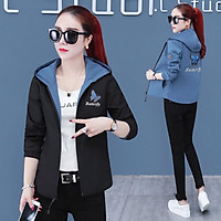 ÁO KHOÁC DÙ NỮ 2 LỚP MẶC ĐƯỢC 2 MẶT CHỐNG NẮNG ĐI MƯA CẢN GIÓ TỐT