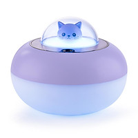 300Ml Mèo USB Máy Tạo Độ Ẩm Không Khí Fo Xe Nhà Siêu Âm Thanh Xe Hơi Phun Sương Tạo Với Nhiều Màu Sắc Đèn Ngủ Mini văn Phòng Máy Lọc Không Khí