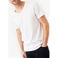 Áo thun nam phông trơn Casual 1st cổ tim tay ngắn cộc, vải 100% cotton cao cấp thoáng mát, thấm hút mồ hôi, form áo trẻ trung thích hợp đi làm, đi chơi, dạo phố, du lịch, Made in Vietnam