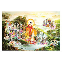 Tranh Phật Giáo Tây Phương Tiếp Dân 553