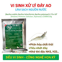 VƯỜN SINH THÁI - Chế phẩm vi sinh hồ cá, tôm BZT. Xử lý nước, làm sạch nhớt đáy ao. Ức chế tảo lam, khí độc. Hàng tỷ bào tử hữu hiệu từ HOA KỲ