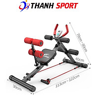 Máy tập thể dục đa chức năng, Máy Tập Cơ Bụng ADKing Giúp Giảm Mỡ Eo Săn Chắc Dùng Cho Nam, Nữ
