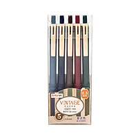 Colored Gel Pens Set Retractable 0.5mm Pen Lead Gel Ink Pens Multi-Color Pen for Children Students Adults Writing