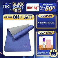 Thảm Yoga Định Tuyến Cao Cấp, Thảm Tập Yoga, Tập Gym 2 Lớp Chất Liệu TPE + Dây Buộc Thảm + Túi Đựng Thảm Cao Cấp (Túi giao màu ngẫu nhiên).