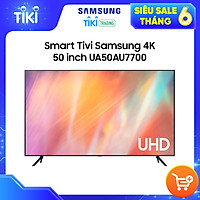 Smart Tivi Samsung 4K 50 inch UA50AU7700