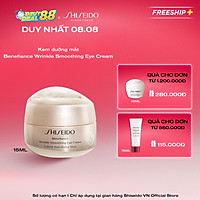 Kem dưỡng mắt Shiseido Benefiance Wrinkle Smoothing Eye Cream 15ml