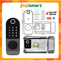 Khóa Cửa, Cổng Vân tay 02 mặt (trước và sau) - Togismart KC01 - HÀNG NHẬP KHẨU