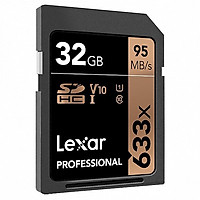 Thẻ Nhớ Lexar SDXC Professional 633x 32GB UHS-I 95MB/s - Hàng Chính Hãng