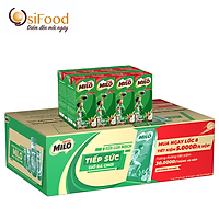 Sữa lúa mạch MILO thùng 48 hộp x 180ml