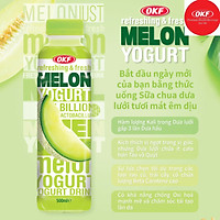 Melon Yogurt - Sữa chua dưa lưới OKF 500ml