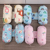 Bộ 2 gối chặn gòn ka tê Hàn Quốc chống giật mình cho bé họa tiết ngẫu nhiên_size nhỏ