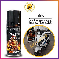 Sơn xịt Samurai màu Trắng - 102 (400 ml)