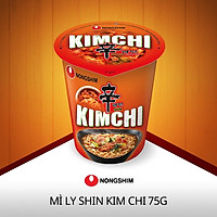 Mì Nongshim Shin Kimchi Ly 75g - nước súp mì vị kimchi thơm ngon đậm vị Hàn Quốc