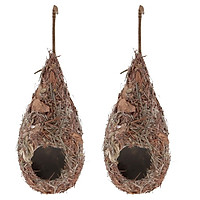 2 Nhân Tạo Ống Hút Tổ Chim Yến Nhà Nở Giống Cỏ Động