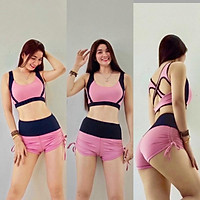 Đồ tập gym, aerobic nhảy sexydance nữ ( hình và video shop tự chụp)
