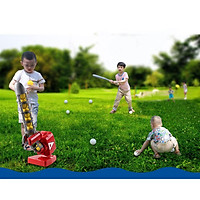 Sports Game Baseball Batter & Fielder Multi Function 2 in 1 Pitching Machine
