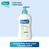 Sữa dưỡng ẩm dịu nhẹ hằng ngày cho bé Cetaphil Baby Daily Lotion with Organic Calendula 400ml