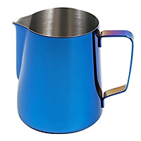 Milk Frothing Pitcher 350ml/ 12oz Espresso Steaming Pitcher with Double Measurements Scales Stainless Steel Frother