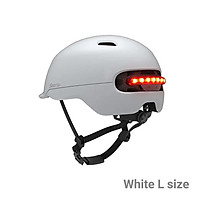 Smart4U Upgraded SH50 Smart Helmet Bike M/L Size Helmet with Back Light LED Auto Sensing Brake Warning Light Magnetic