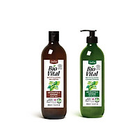 Bộ Gội Xả Phục Hồi Hỗ Trợ Trị Gàu Deba Bio Vital Peppermint & Eucalyptus