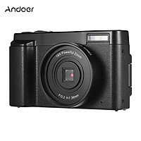 Máy ảnh kỹ thuật số cầm tay Andoer 1080P Full HD 24MP với màn hình xoay 3 inch. hỗ trợ wiFi thu phóng kỹ thuật số 16X