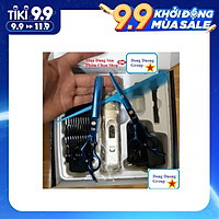 TÔNG ĐƠ CẮT TÓC KEMEI 5017 - Tặng Kèm Bộ Kéo Cắt Và Tỉa Tóc JAPAN1 Thép không Gỉ Cao Cấp Và Lược