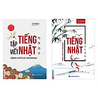 Combo tập viết tiếng Nhật Hiragana và Katakana ( tặng kèm móc khóa silicon KZ )