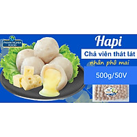 Chả Viên Thác Lát Nhân Phô Mai 500g - cao cấp